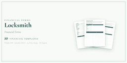 Financial Forms Bundle — Premium — Product overview