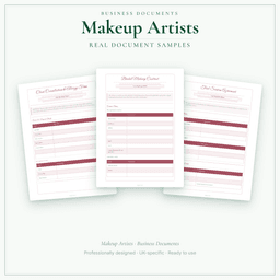 Business Documents — Premium — Sample document pages