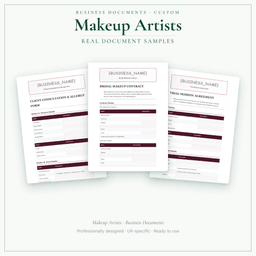 Business Documents — Custom — Sample document pages