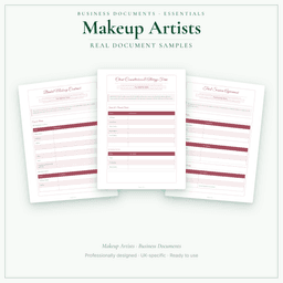 Business Documents — Essential — Sample document pages