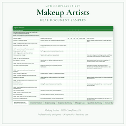 MTD Compliance Kit — Premium — Sample document pages