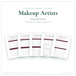 Financial Forms Bundle — Custom — Product card