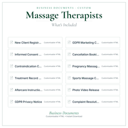 Business Documents — Custom — What's included