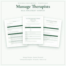 Business Documents — Essential — Sample document pages