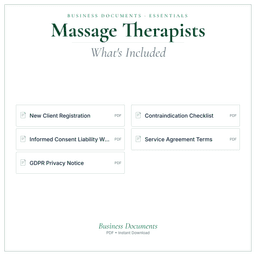 Business Documents — Essential — What's included