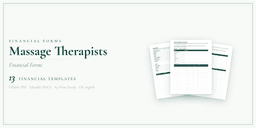 Financial Forms Bundle — Standard — Product overview