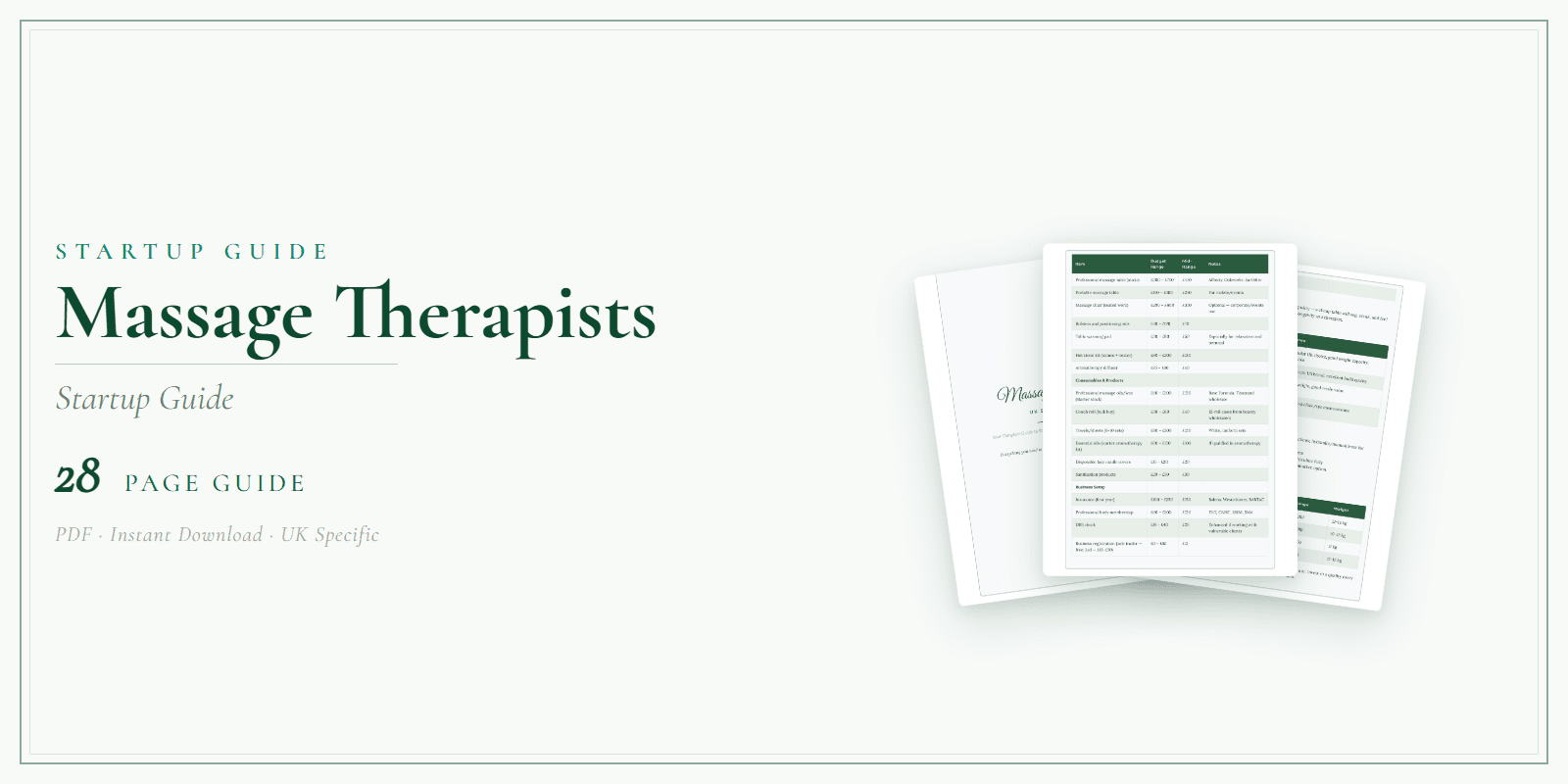 Startup Guide — Product overview