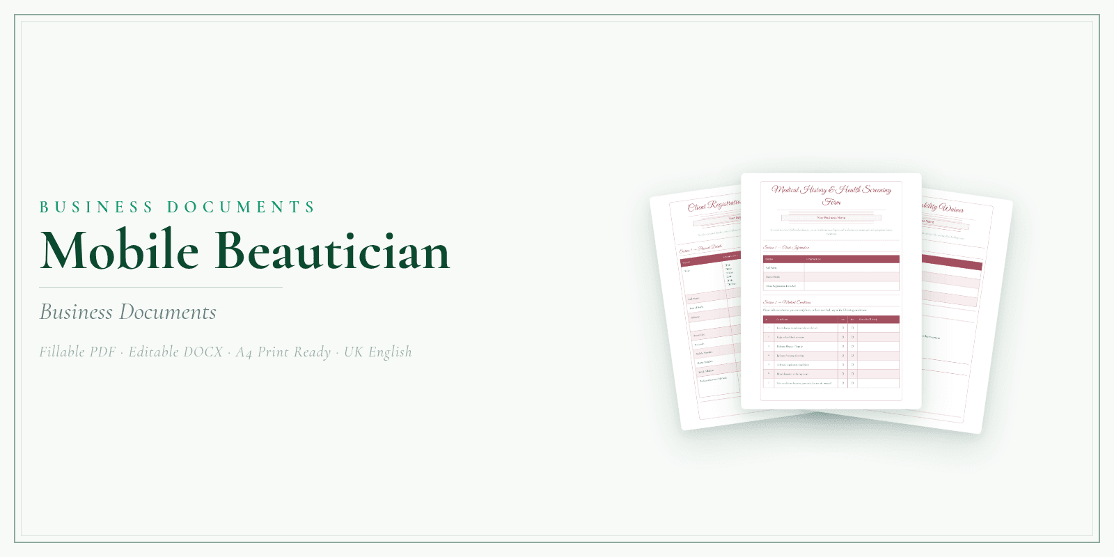 Business Documents — Premium