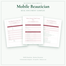 Business Documents — Standard — Sample document pages