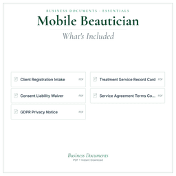 Business Documents — Essential — What's included