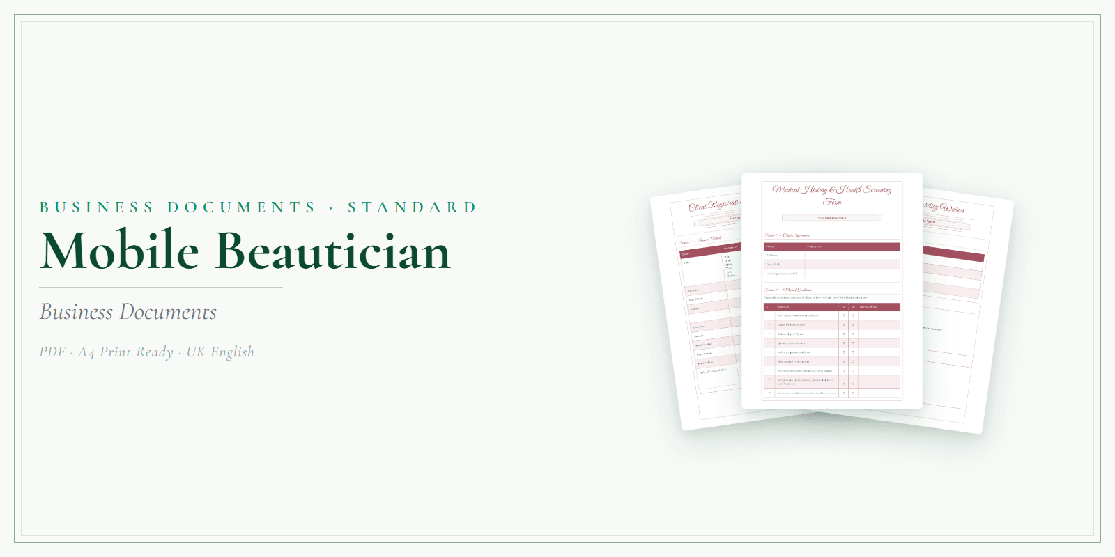 Business Documents — Standard — Product overview