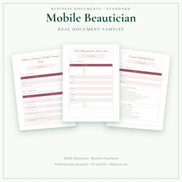 Business Documents — Standard — Sample document pages