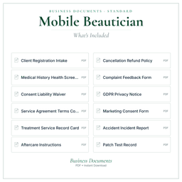 Business Documents — Standard — What's included