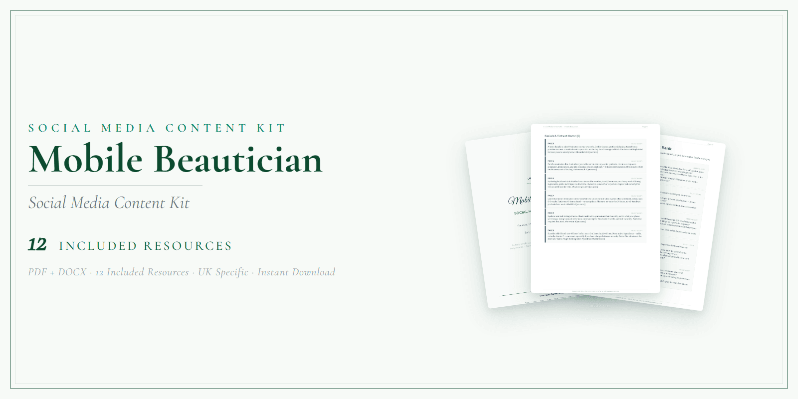 Social Media Content Kit