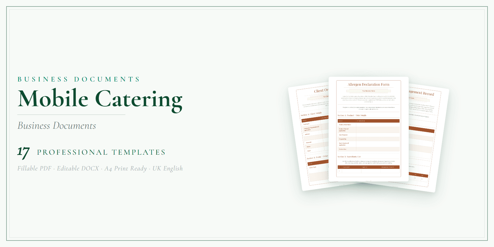 Business Documents — Premium — Product overview