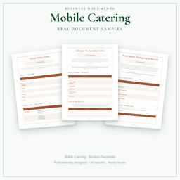 Business Documents — Premium — Sample document pages