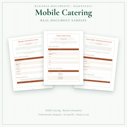 Business Documents — Essential — Sample document pages