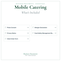 Business Documents — Essential — What's included