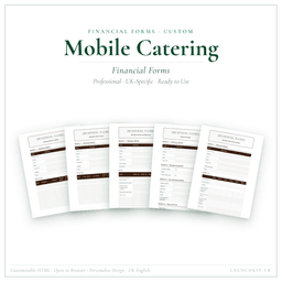 Financial Forms Bundle — Custom — Product card