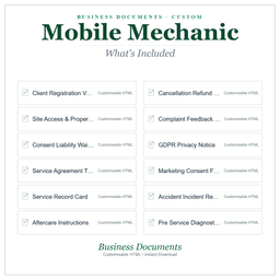 Business Documents — Custom — What's included