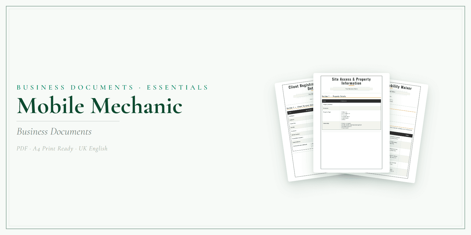 Business Documents — Essential — Product overview