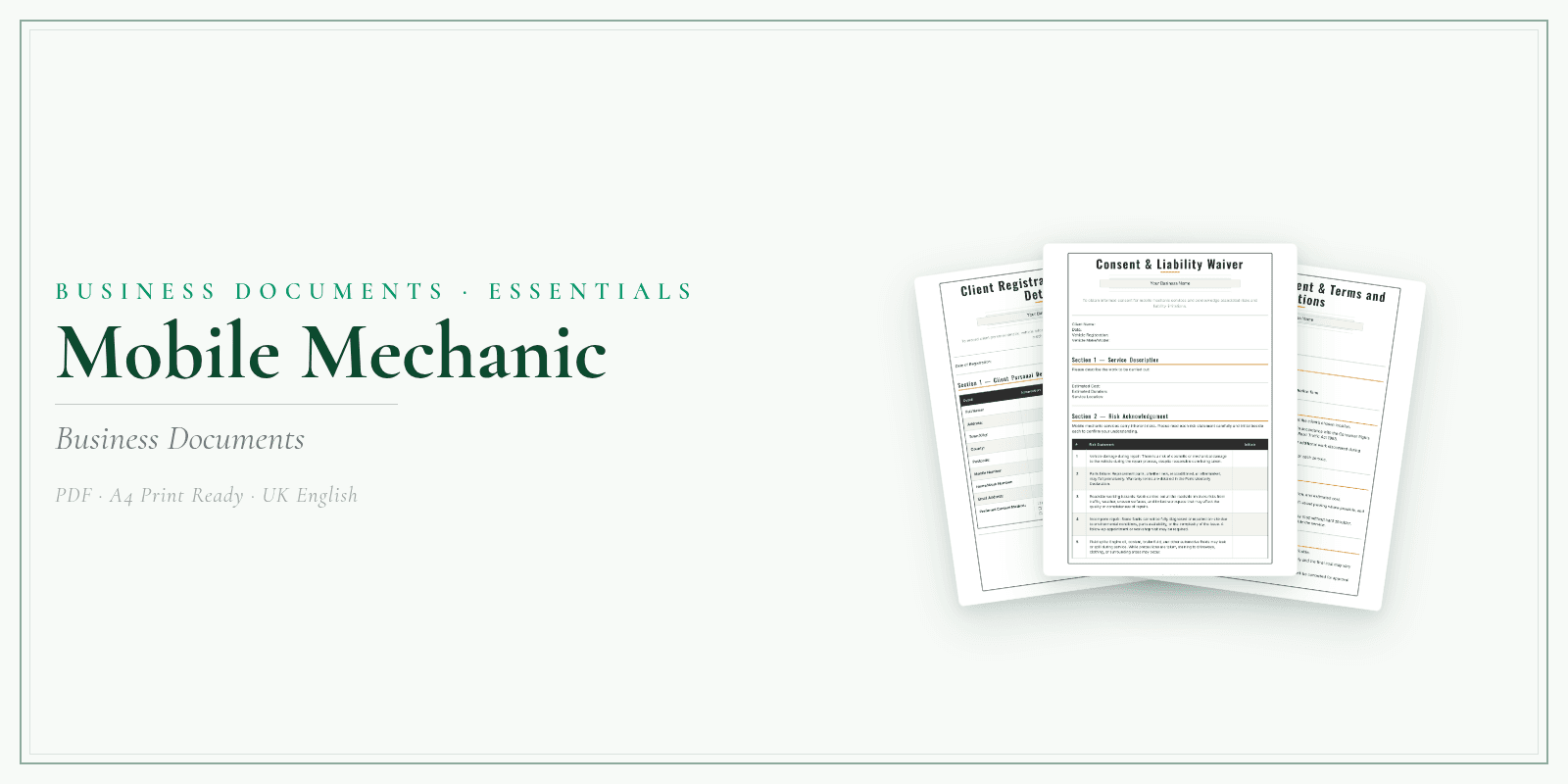 Business Documents — Essential