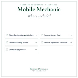 Business Documents — Essential — What's included