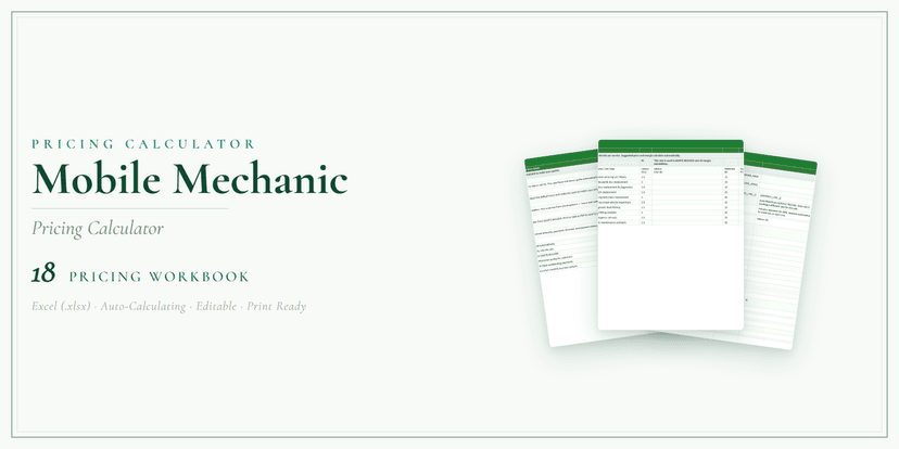 Pricing Calculator — Premium