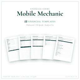 Financial Forms Bundle — Premium — Product card