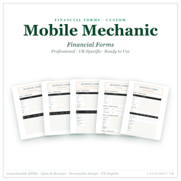 Financial Forms Bundle — Custom — Product card