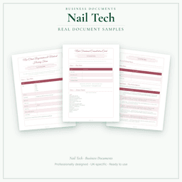 Business Documents — Standard — Sample document pages