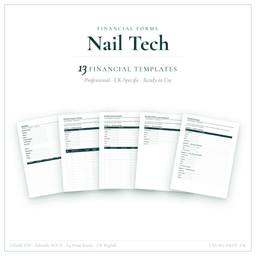 Financial Forms Bundle — Premium — Product card