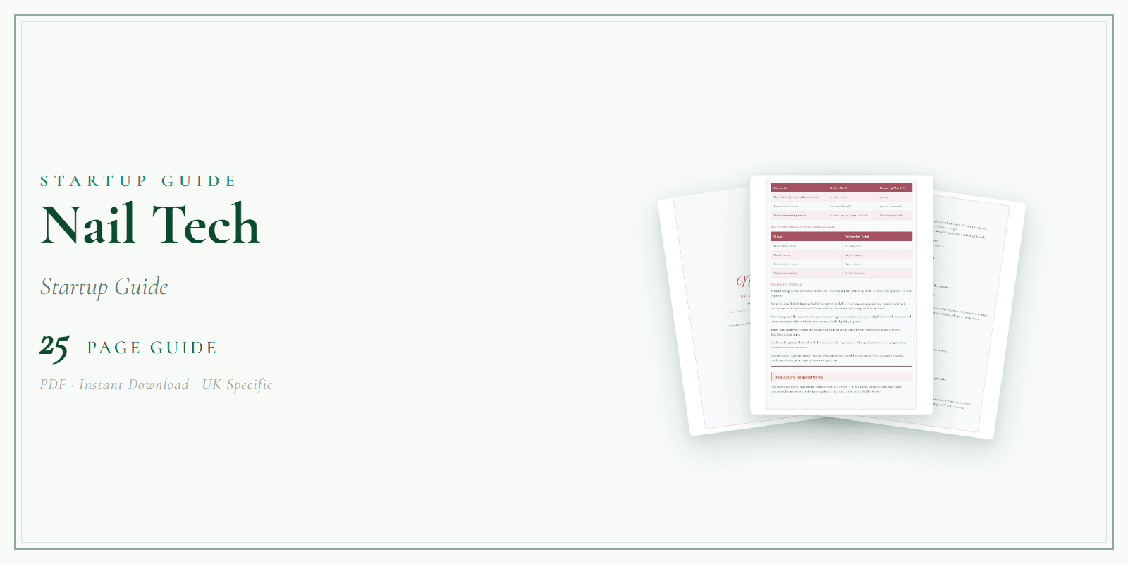 Startup Guide — Product overview