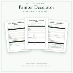 Business Documents — Premium — Sample document pages