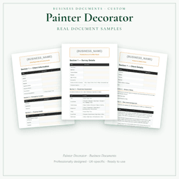 Business Documents — Custom — Sample document pages