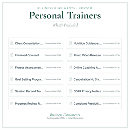 Business Documents — Custom — What's included