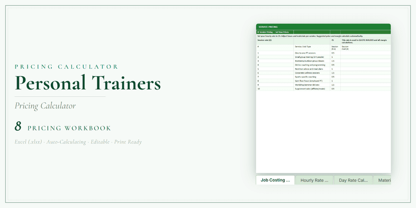 Pricing Calculator — Premium