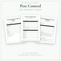 Business Documents — Standard — Sample document pages