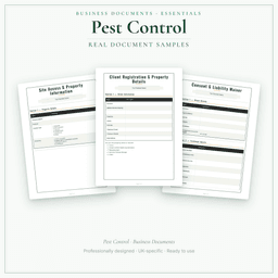 Business Documents — Essential — Sample document pages