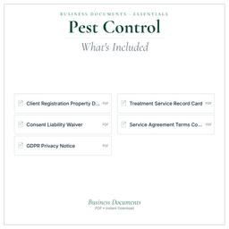 Business Documents — Essential — What's included