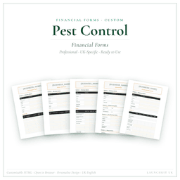 Financial Forms Bundle — Custom — Product card