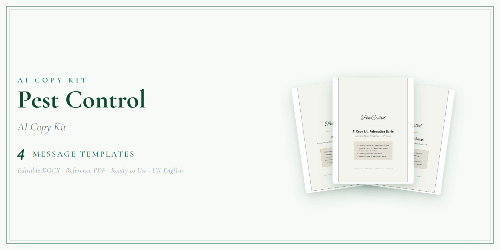 AI Copy Kit — Product overview