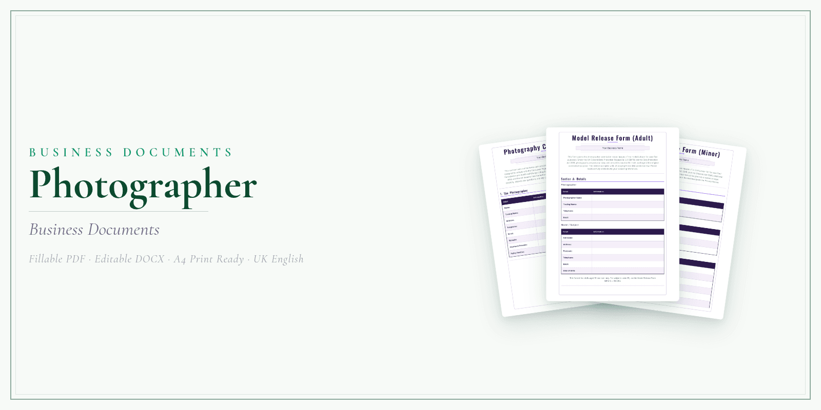 Business Documents — Premium