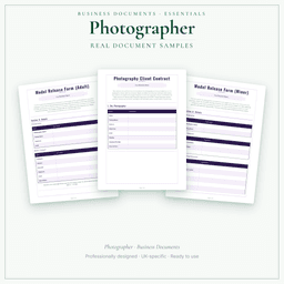 Business Documents — Essential — Sample document pages