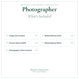 Business Documents — Essential — What's included