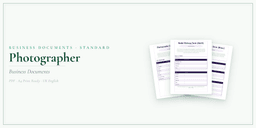 Business Documents — Standard — Product overview