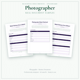 Business Documents — Standard — Sample document pages
