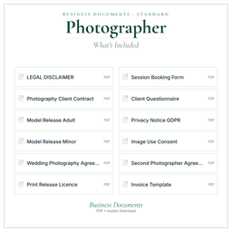 Business Documents — Standard — What's included