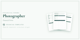 Financial Forms Bundle — Premium — Product overview