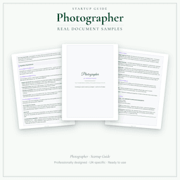 Startup Guide — Sample document pages